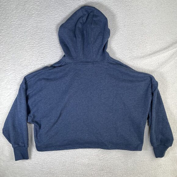 Under Armour Hoodie Sweatshirt Womens Large Project Rock Cropped Oversized - Picture 12 of 14